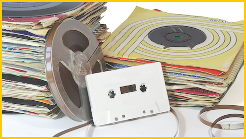 Fresh Coast Milwaukee Media Transfer & Duplication remasters reel-to-reel, audio cassette, 78 rpm and vinyl discs to digtal audio files and Compact Disc.
